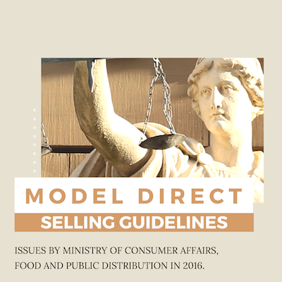 Model Direct Selling Guidelines India